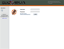 Tablet Screenshot of bugninja.ebixlife.com